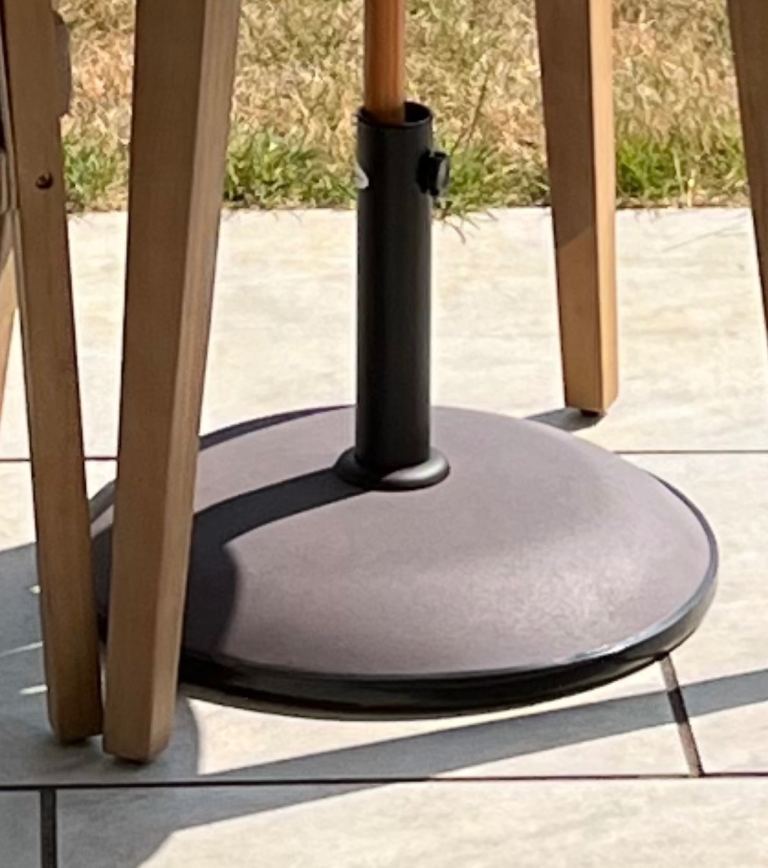 CHRISTOW Garden Parasol Base 25kg
