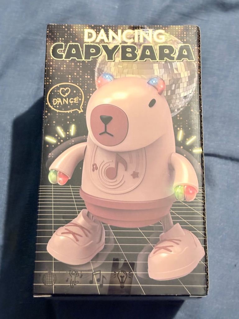 Dancing Capybara Toy