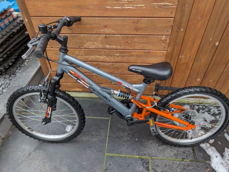 Apollo Xpander Junior Mountain Bike 20 inch Wheel 6 gears Full Suspension