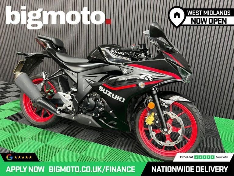 2024 74 SUZUKI GSX-R125 1 SERVICE STAMP, VERY NICE CLEAN EXAMPLE