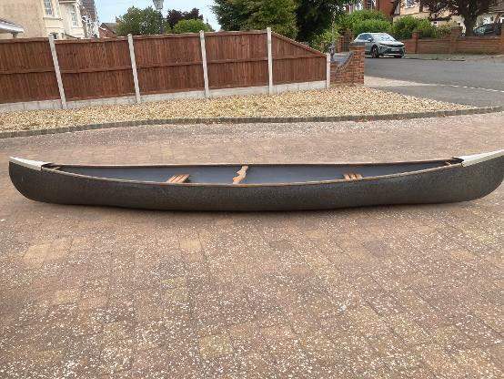 Canoe - Wood and Grey, Good Condition
