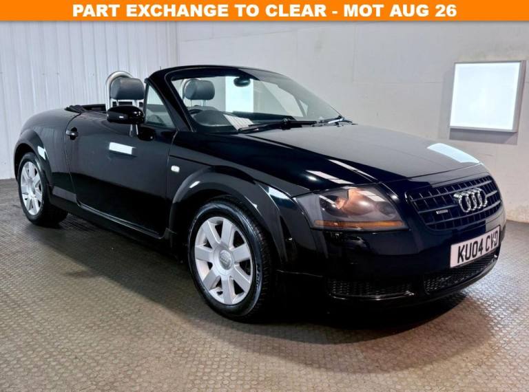 2004 K AUDI TT 1.8T ROADSTER 2DR PETROL MANUAL (199 G/KM, 150 BHP)