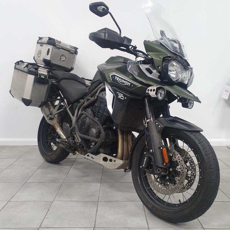 2017 Triumph Tiger Explorer XCa, 14841 Miles, 1 Owner, Fully Loaded + Arrow + QS
