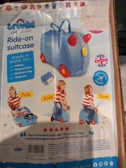 image for Kids Ride On Suitcase