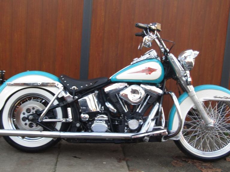 HARLEY DAVIDSON 1340 SOFTTAIL EVO , 1991 REDUCED  , EXTRAS . LOOKS AMAZING .