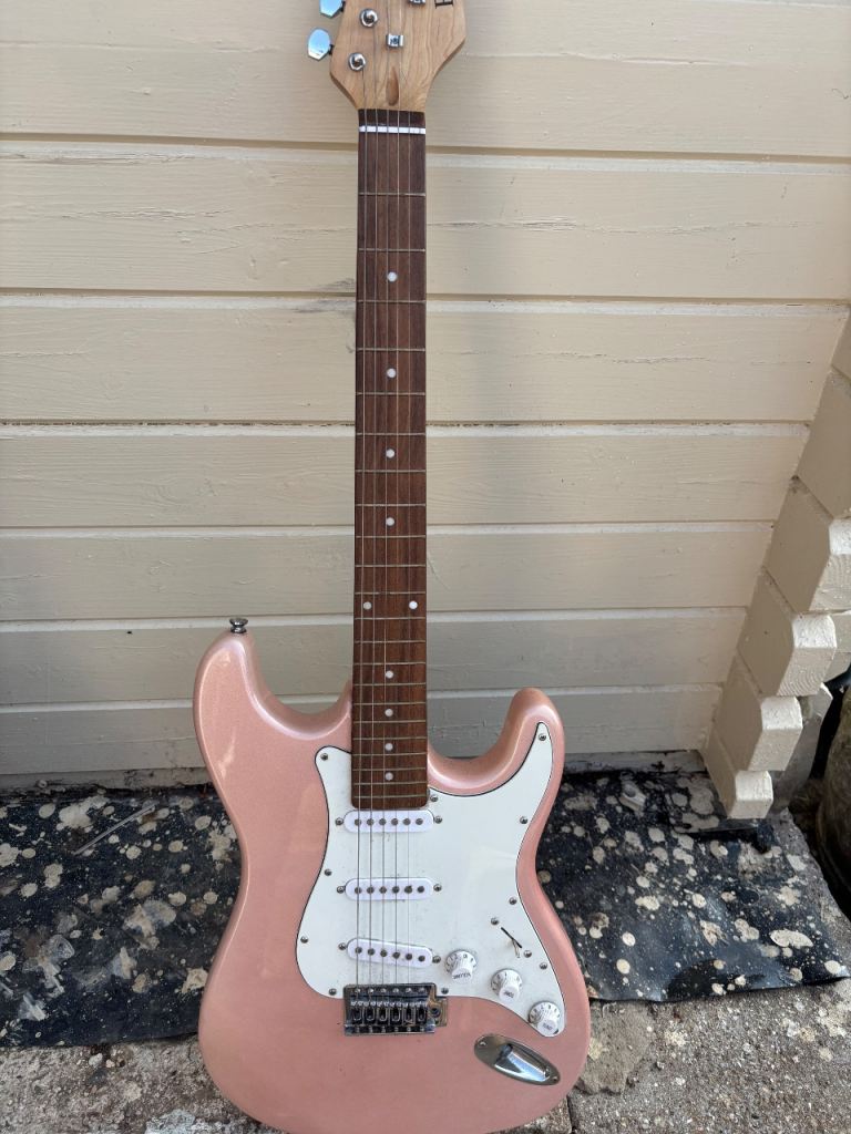 Pink Electric Guitar 
