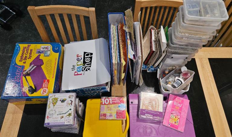 **REDUCED** JOB LOT CARD MAKING SCRAPBOOKING EQUIPMENT & SUNDRIES