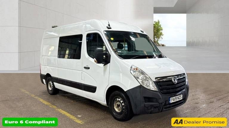 2019 Vauxhall Movano 2.3 CDTI H2 Van 110ps [EURO 6] PANEL VAN DIESEL Manual