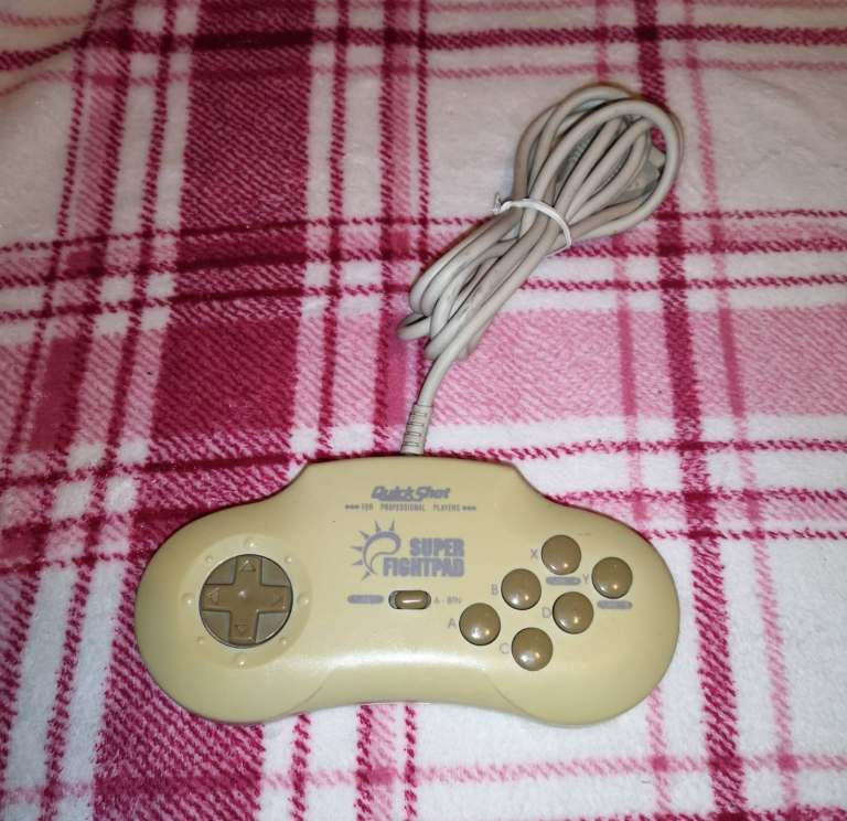 6 pin quick shot super fight pad controller model number QS6218