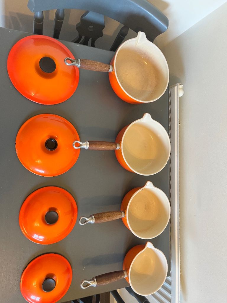 Le Creuset Pots and Soup Bowls