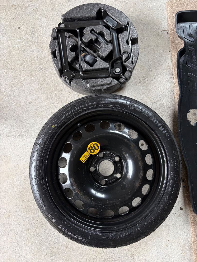 2012 Astra J 1.4 petrol spare wheel