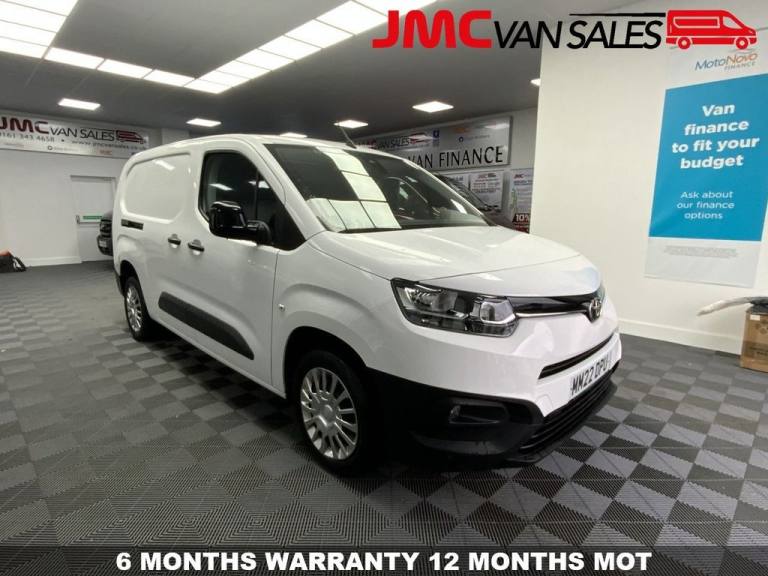 2022 22 TOYOTA PROACE CITY 1.5 BLUEHDI ICON LWB 1 OWNER EURO 6 100BHP AIR CON  D