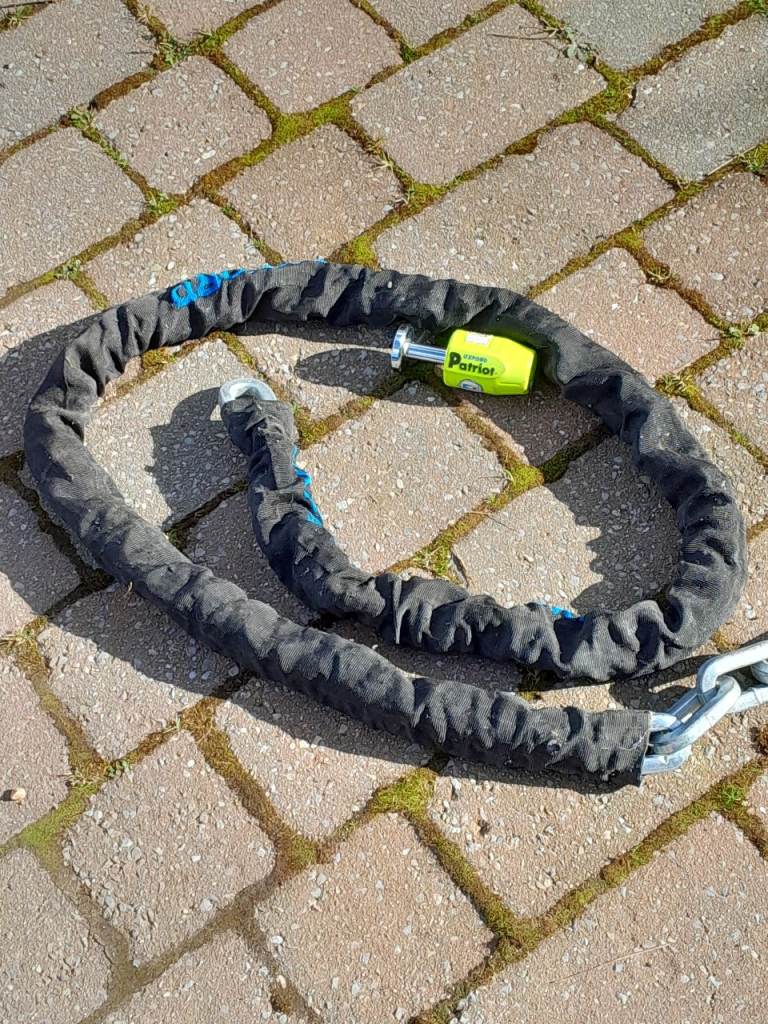 OXFORD heavy duty chain and Patriot lock