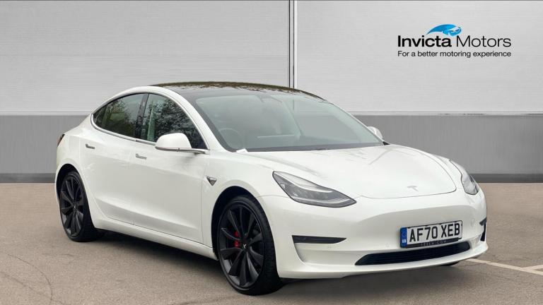 image for 2020 Tesla Model 3 Performance AWD 4dr (Performance Upgrade) Auto Electric