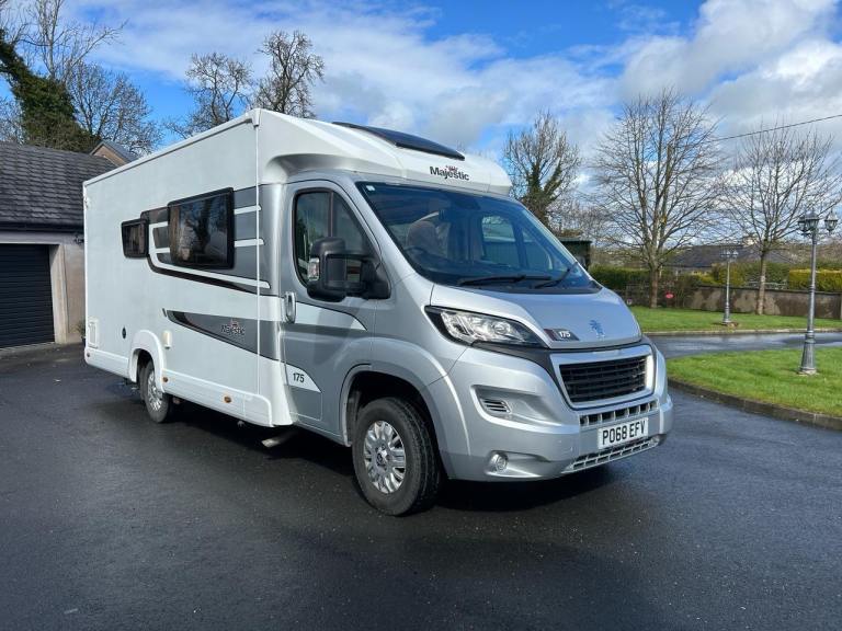 2018 Elddis Majestic 175 Coachbuilt Motorhome. 2 Berth. 3.5T. Hab Check. 13k miles. solar panel.