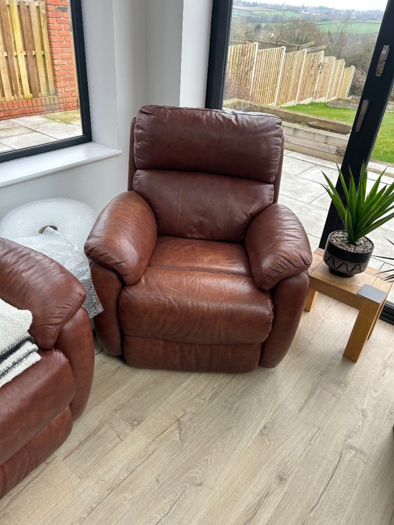 Real Leather Chair