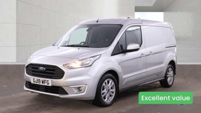 2019 Ford Transit Connect LWB L2H1 Limited 240 Air Con Alloys Camera Nav Sensors EURO 6 NO VAT Pa...