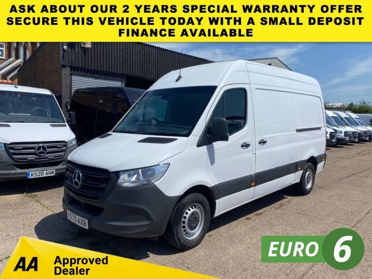 2020 70 MERCEDES-BENZ SPRINTER 2.0 315 CDI L2 H2 MWB PROGRESSIVE 150BHP. RWD. FA