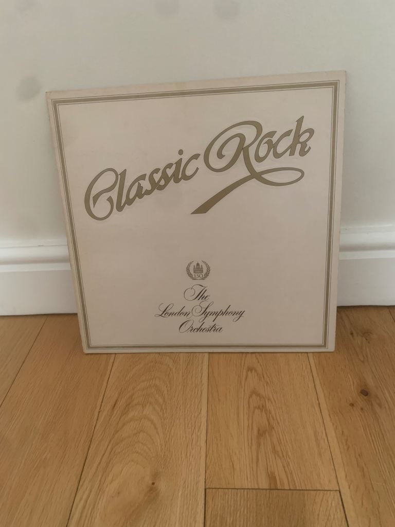 Vinyl Records - Classic Rock Set of 4 - photographed separately - please see description 