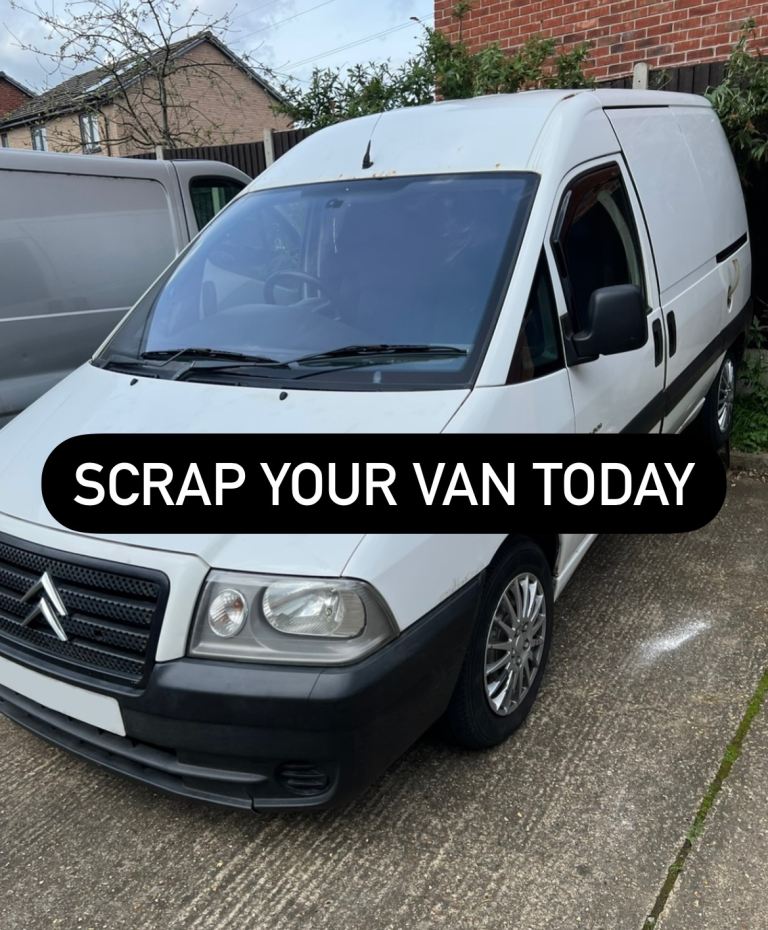 SCRAP YOUR CAR VAN MOTORHOME