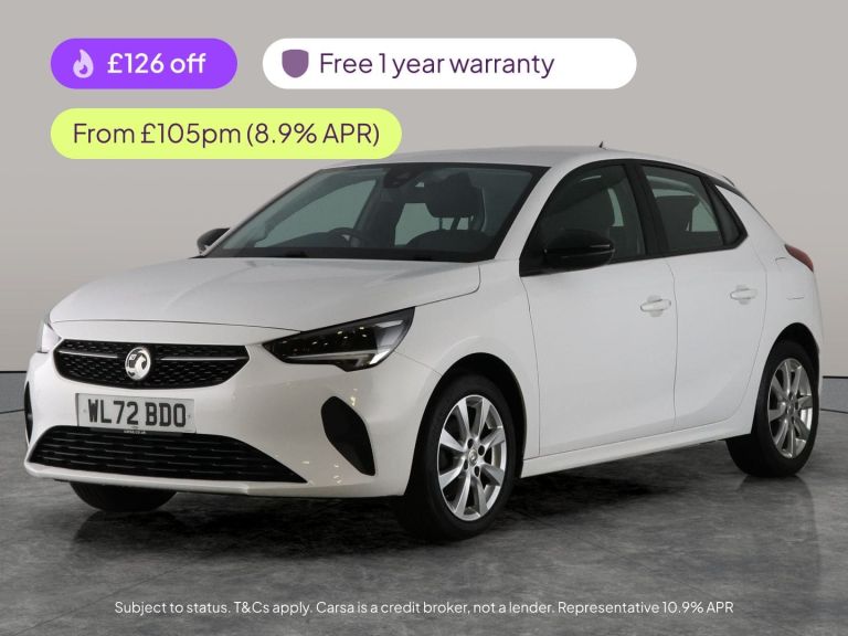 2023 Vauxhall Corsa 1.2 Design 5dr HATCHBACK PETROL Manual