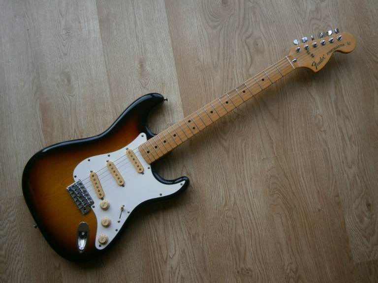 FENDER STRATOCASTER 1988 ST72-70 MIJ '72 reissue US pickups Japan Japanese Strat SWAP ? TRADES ?