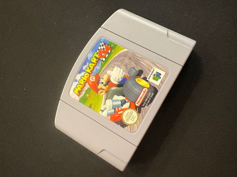 Nintendo 64 Mario Kart 64 Game Cartridge – Good Condition