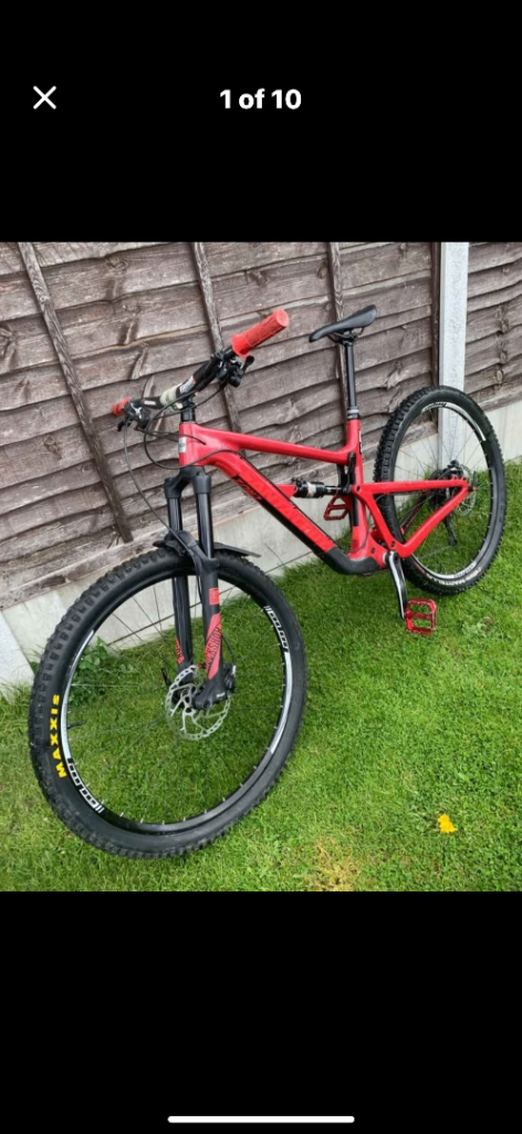 Santa Cruz full suspension men’s boys mountain bike (Ludlow Shropshire) LARGE excellent by ludlow