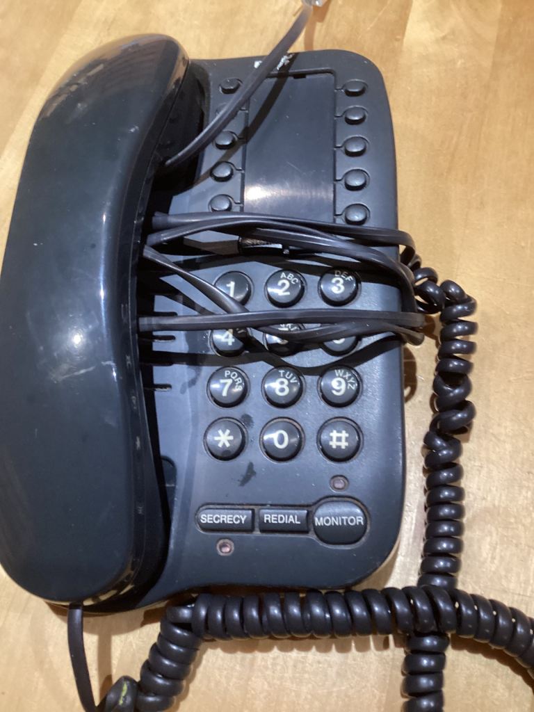 But Big Button Landline Telephone