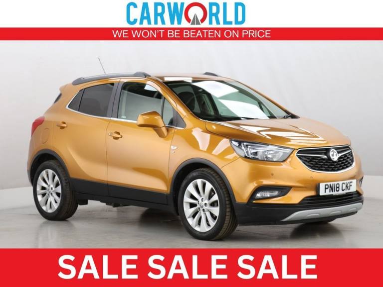 2018 Vauxhall Mokka X 1.4i Turbo Elite Nav SUV 5dr Petrol Auto Euro 6 (140 ps) Petrol Automatic