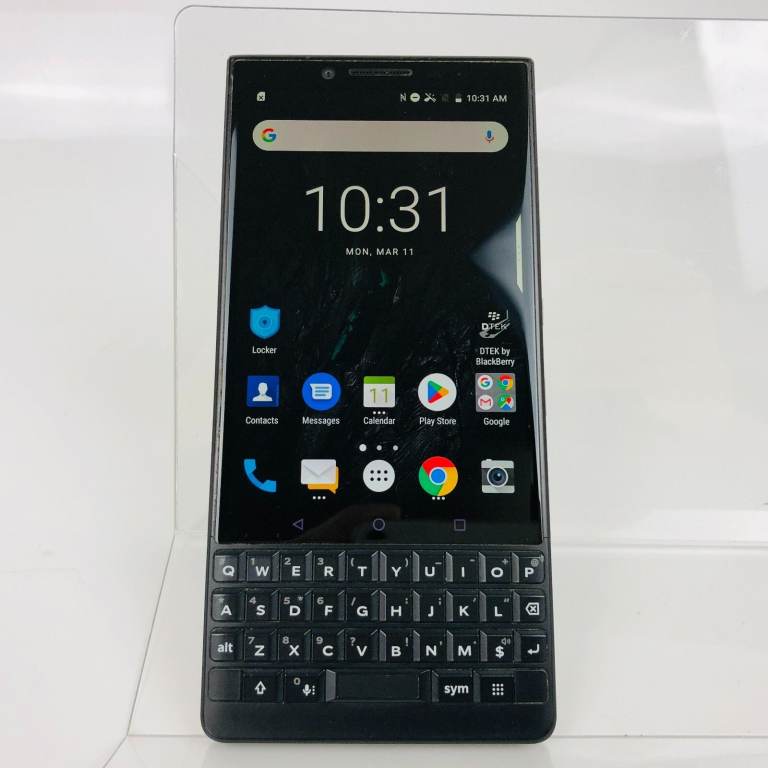Blackberry Key2 64GB internal storage colour black perfect working order, excellent condition