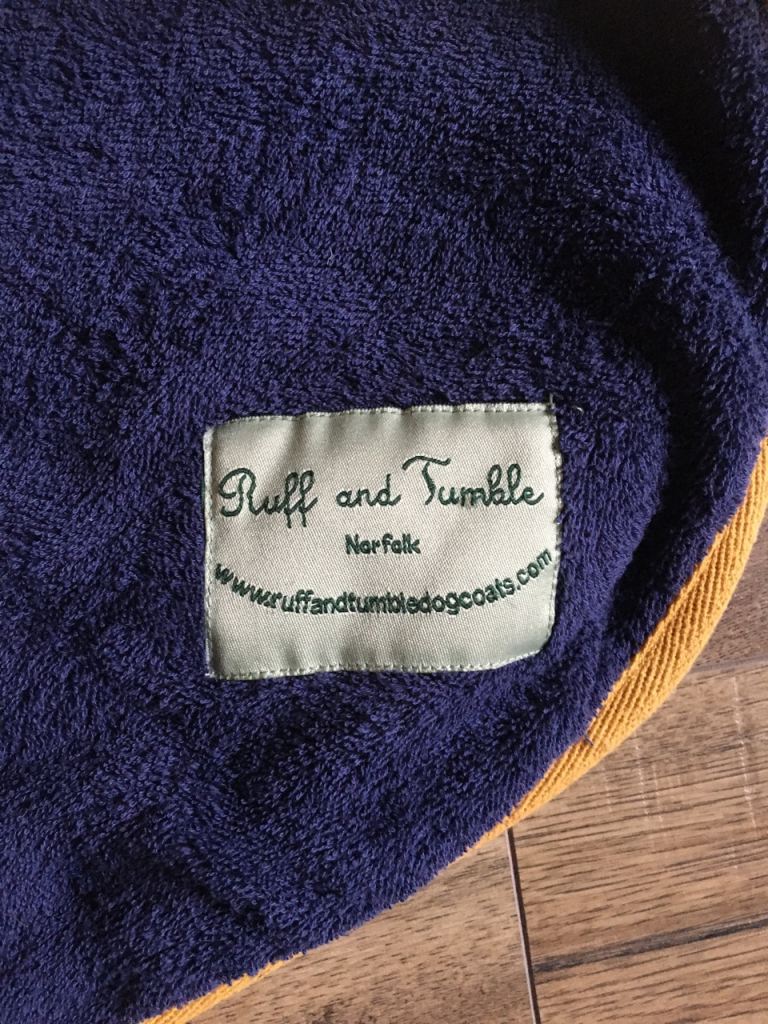 Ruff and Tumble dog drying coat.
