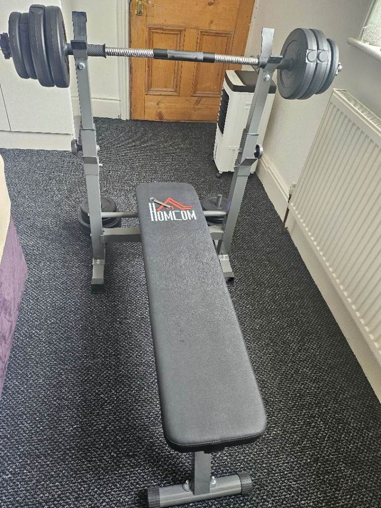 Weights and bench 