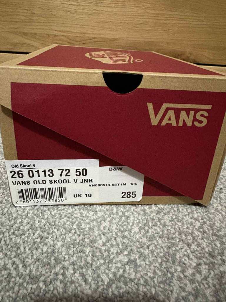 Toddler Vans size 10