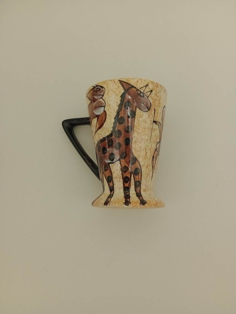 XOLANI SOUTH AFRICA HAND PAINTED MUG