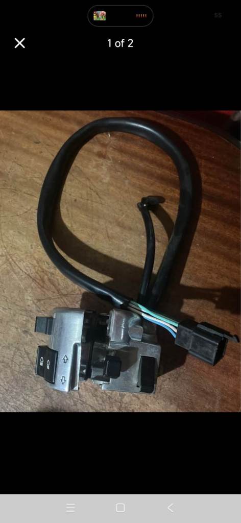 Lexmoto Michigan left side drl switchgear