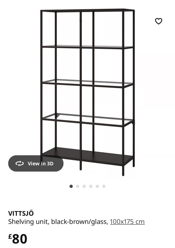 2 x IKEA Shelving Units 
