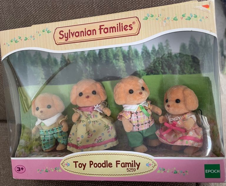 Sylvanian families Toy Poodle Family