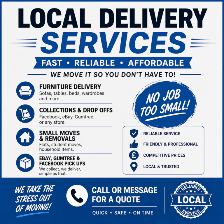 LOCAL MAN WITH VAN SERVICE
