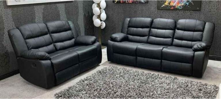 image for 🔥BRAND NEW LEATHER RECLINER 3+2 OR CORNER SOFA*FREE DELIVERY*