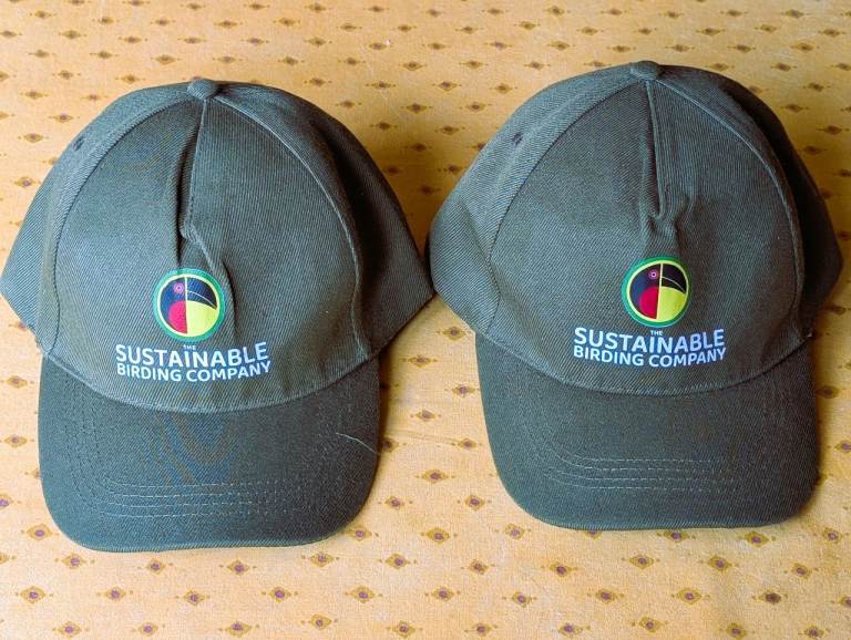2 Unisex Baseball Caps from the Sustainable Birding Company