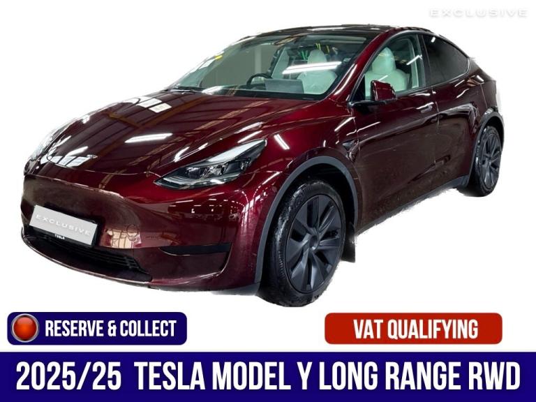 2025 Tesla Model Y Long Range RWD 5dr Auto MPV Electric Automatic