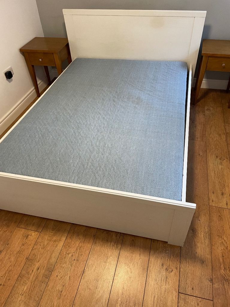 IKEA double bed and mattress for sale