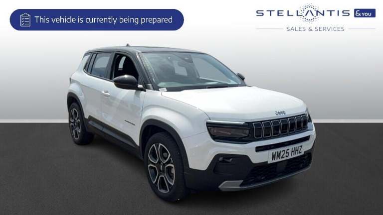 2025 Jeep Avenger 1.2 Summit SUV 5dr Petrol Manual Euro 6 (s/s) (100 ps) SUV Petrol Manual