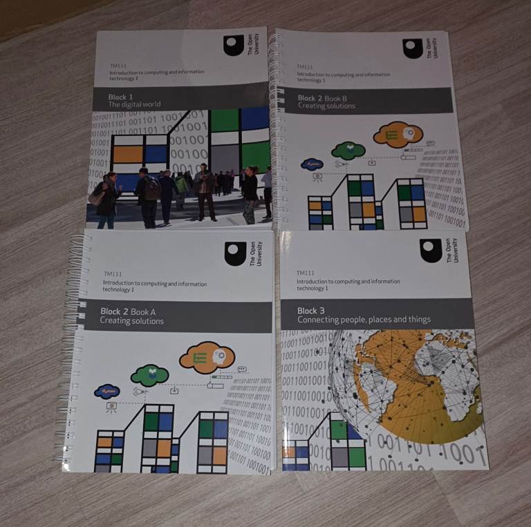 Introduction to computing and information technology 1 TM111 Block 1, 2, 3