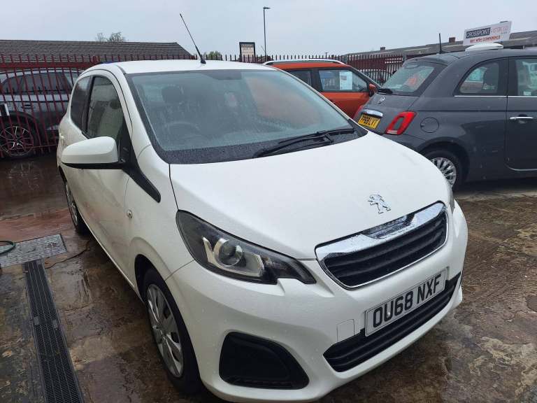 2018 Peugeot 108 1.0 72 Active 5dr HATCHBACK PETROL Manual