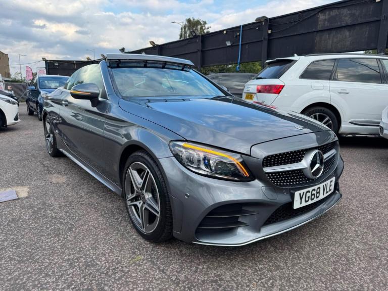 2018 Mercedes-Benz C Class 1.5 C200 MHEV AMG Line (Premium) Cabriolet G-Tronic+ Euro 6 (s/s) 2dr ...