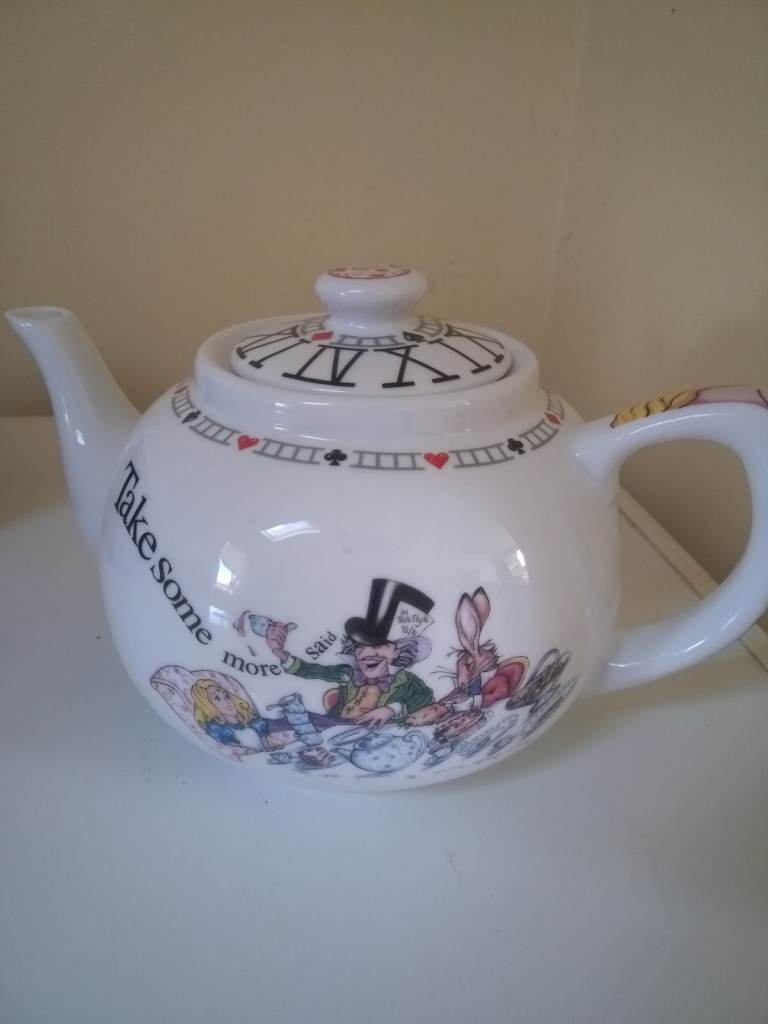  Teapot  (Mad Hatter's Teaparty) complete with original box. 