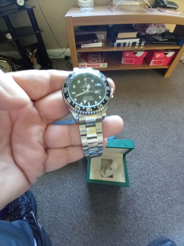 Mans nice watch comes with box., £50.00 for Sale in Walsall, West Midlands