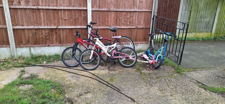 Free bikes and scooters